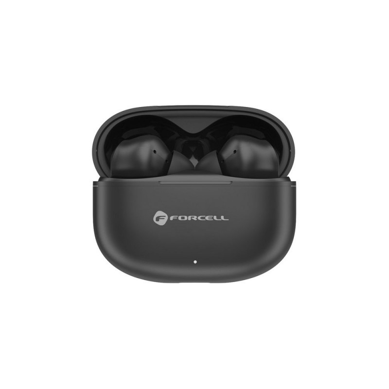 Ακουστικά Bluetooth Forcell F-Audio Bass Engine Wireless Earphones TWS ANC + ENC + TUYA APP Black