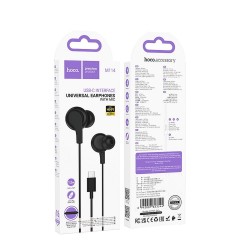 Ακουστικά Handsfree Earphones Hoco M114 In-ear Type-C Black