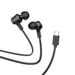 Ακουστικά Handsfree Earphones Hoco M86 In-ear Type-C Black Ακουστικά Handsfree Earphones Hoco M86 In-ear Type-C Black