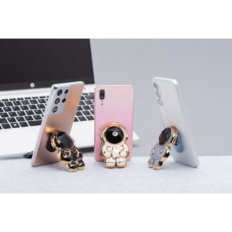Βάση Στήριξης Universal Phone Stand Holder Astronaut - Stick-On Black Βάση Στήριξης Universal Phone Stand Holder Astronaut - Stick-On Black