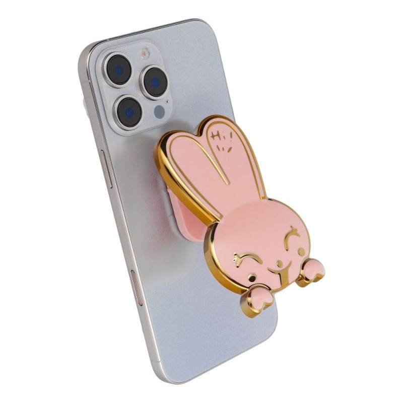 Βάση Στήριξης Universal Phone Stand Holder Rabbit - Stick-On Pink Βάση Στήριξης Universal Phone Stand Holder Rabbit - Stick-On Pink
