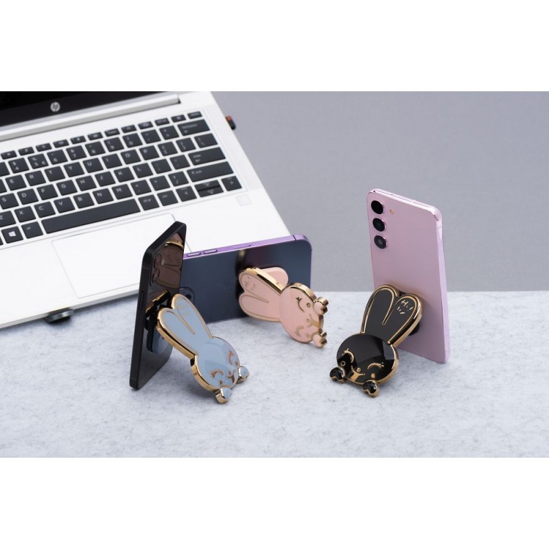 Βάση Στήριξης Universal Phone Stand Holder Rabbit - Stick-On Pink Βάση Στήριξης Universal Phone Stand Holder Rabbit - Stick-On Pink