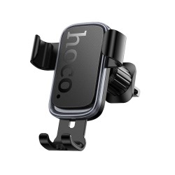 Βάση Αυτοκινήτου Hoco H80 Air Vent Gravity Car Holder Black Metal Gray Βάση Αυτοκινήτου Hoco H80 Air Vent Gravity Car Holder Black Metal Gray