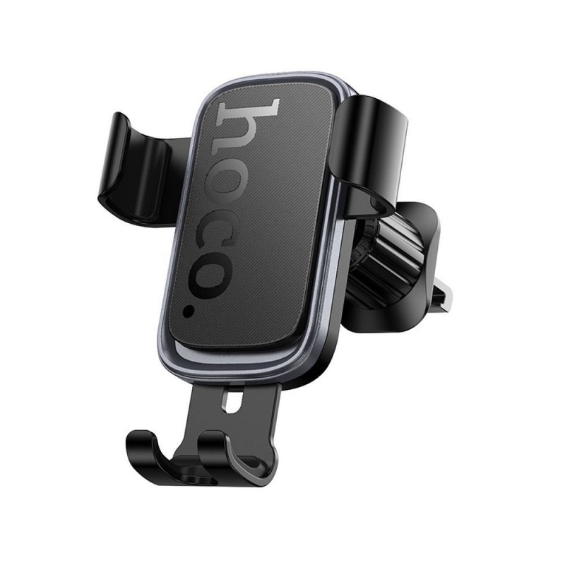 Βάση Αυτοκινήτου Hoco H80 Air Vent Gravity Car Holder Black Metal Gray Βάση Αυτοκινήτου Hoco H80 Air Vent Gravity Car Holder Black Metal Gray