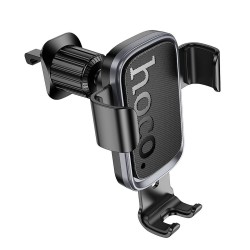 Βάση Αυτοκινήτου Hoco H80 Air Vent Gravity Car Holder Black Metal Gray Βάση Αυτοκινήτου Hoco H80 Air Vent Gravity Car Holder Black Metal Gray