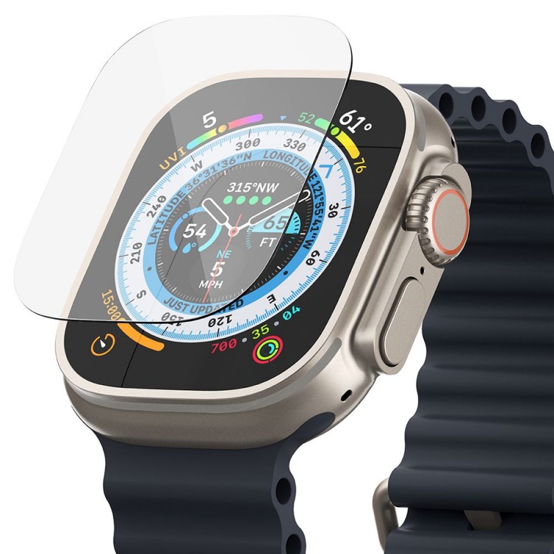 Γυαλί Προστασίας Ringke Apple Watch Ultra (49mm) Tempered Glass 9H AntiCrash / AntiShock (4 τμχ)