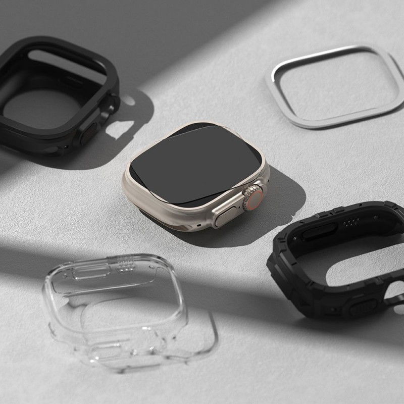 Γυαλί Προστασίας Ringke Apple Watch Ultra (49mm) Tempered Glass 9H AntiCrash / AntiShock (4 τμχ)