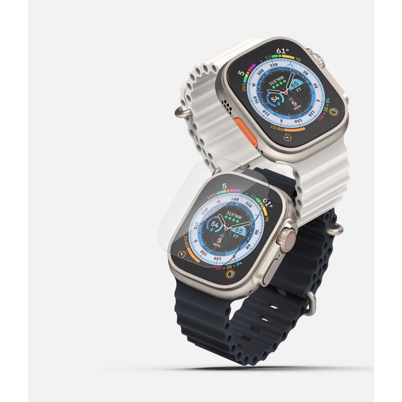 Γυαλί Προστασίας Ringke Apple Watch Ultra (49mm) Tempered Glass 9H AntiCrash / AntiShock (4 τμχ)