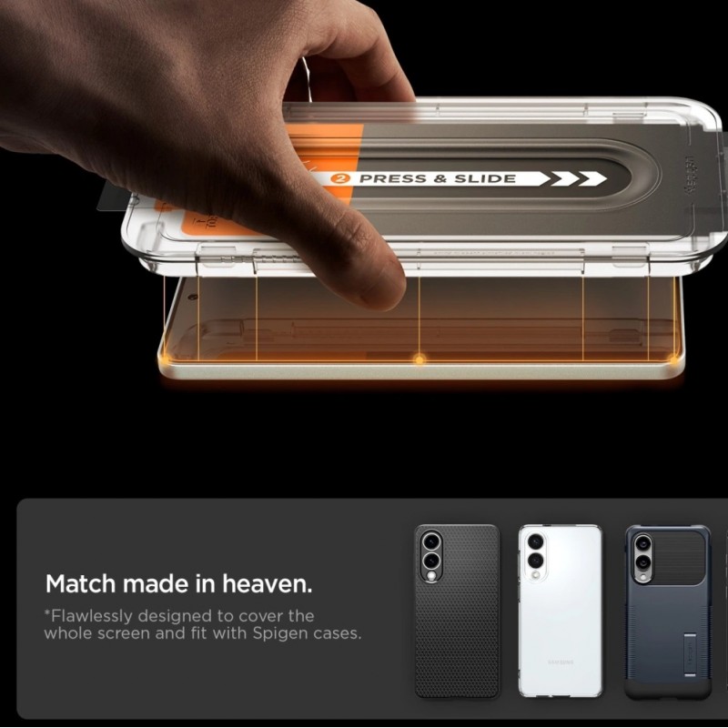 Γυαλί Προστασίας Spigen Glass EZ FIT Pro Samsung Galaxy S25 Edge Full Screen Cover Clear (AGL09411) Γυαλί Προστασίας Spigen Glass EZ FIT Pro Samsung Galaxy S25 Edge Full Screen Cover Clear (AGL09411)