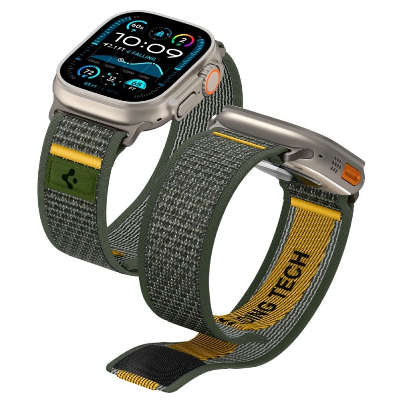 Ανταλλακτικό λουράκι Spigen Athlex Air Apple Watch 6 / 7 / 8 / 9 / 10 / SE / Ultra 1 / 2 (44 / 45 / 46 / 49 MM) AMP09035 Active Green Ανταλλακτικό λουράκι Spigen Athlex Air Apple Watch 6 / 7 / 8 / 9 / 10 / SE / Ultra 1 / 2 (44 / 45 / 46 / 49 MM) AMP09035 Active Green
