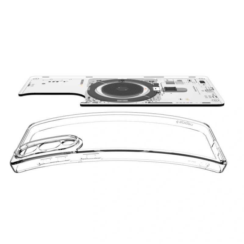 Θήκη Spigen Ultra Hybrid Mag Magsafe Samsung Galaxy S25 Edge 5G SM-S937 Clear (ACS09416)