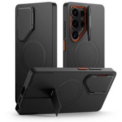 Θήκη Tech-Protect Kevlar Aura Magsafe Case Samsung Galaxy S25 Ultra 5G S938 Black/Orange