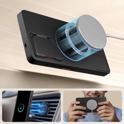 Θήκη Tech-Protect Kevlar Aura Magsafe Case Samsung Galaxy S25 Ultra 5G S938 Black/Orange
