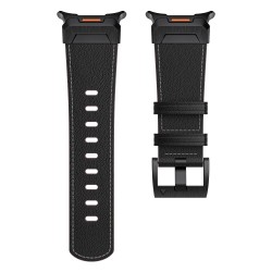 Ανταλλακτικό λουράκι Tech-Protect Delta Pro Leather Samsung Galaxy Watch Ultra (47mm) Black