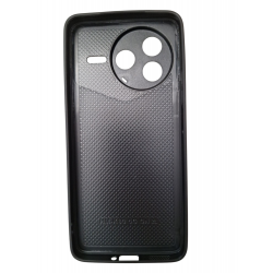 Θήκη PC & TPU Leather Strap Cover Magsafe with Separate Stand  Xiaomi Poco F7 Pro / K80  Black
