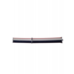 Ανταλλακτικό λουράκι Xiaomi Redmi Watch 4 / Smart Band 8 Pro / Smart Band 9 Pro /  Redmi Watch 5 Nylon Blue/White
