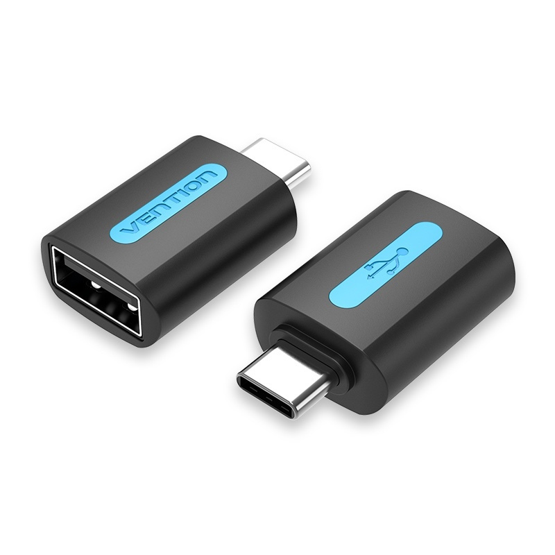 Μετατροπέας Vention USB-C Male σε USB-A Female (CDTB0) Black