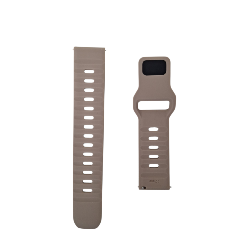 Ανταλλακτικό λουράκι Quickfit Sportband Silicone Xiaomi Watch 2 / Watch 2 Pro / Watch S3 (22mm) Brown