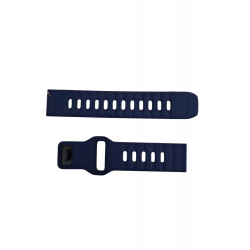 Ανταλλακτικό λουράκι QuickFit Sportband Silicone για Samsung Galaxy Watch5 (40mm & 42mm)/Watch4 (40mm & 44mm)/ Watch4 Classic (42mm & 46mm)/ Watch3(41mm)/Active 2(40/44mm)/Amazfit GTS 3 (43mm)/GTR(42mm) (20mm) Blue