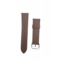 Ανταλλακτικό λουράκι QuickFit Microfiber Leather with Silver Buckle Xiaomi Watch 2 / Watch 2 Pro / Watch S3 (22mm) Brown