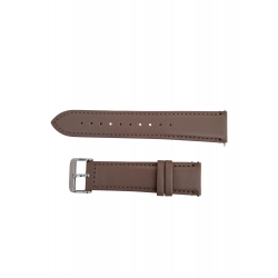 Ανταλλακτικό λουράκι QuickFit Microfiber Leather with Silver Buckle Xiaomi Watch 2 / Watch 2 Pro / Watch S3 (22mm) Brown