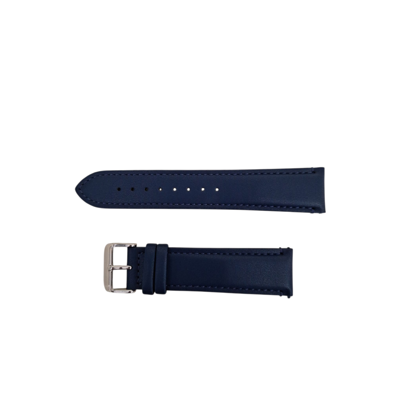Ανταλλακτικό λουράκι QuickFit Microfiber Leather with Silver Buckle Xiaomi Watch 2 / Watch 2 Pro / Watch S3 (22mm) Blue