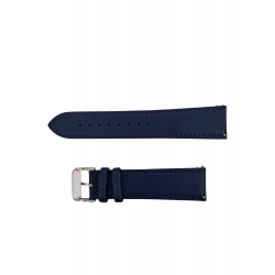 Ανταλλακτικό λουράκι QuickFit Microfiber Leather with Silver Buckle Xiaomi Watch 2 / Watch 2 Pro / Watch S3 (22mm) Blue