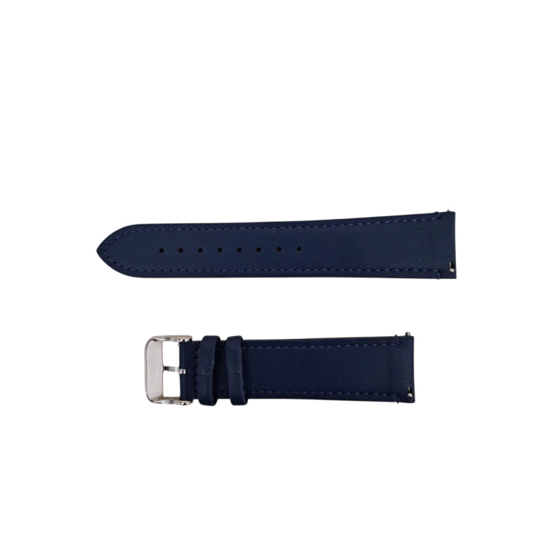 Ανταλλακτικό λουράκι QuickFit Microfiber Leather with Silver Buckle Xiaomi Watch 2 / Watch 2 Pro / Watch S3 (22mm) Blue