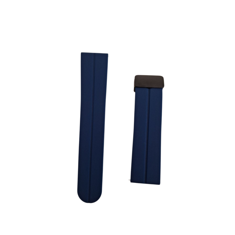 Ανταλλακτικό λουράκι Magnetic D-Buckle QuickFit Silicone Sport Band για Samsung Galaxy Watch3(45mm)/Watch(46mm)/Xiaomi Haylou LS05/Amazfit GTR(47mm)/2e(46mm)/Stratos 2/3/Mi Watch(46mm)/Huawei GT/Active/GT 2/Pro/Honor GS Pro/Magic/2(46mm) Classic Navy Blue