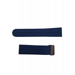 Ανταλλακτικό λουράκι Magnetic D-Buckle QuickFit Silicone Sport Band για Samsung Galaxy Watch3(45mm)/Watch(46mm)/Xiaomi Haylou LS05/Amazfit GTR(47mm)/2e(46mm)/Stratos 2/3/Mi Watch(46mm)/Huawei GT/Active/GT 2/Pro/Honor GS Pro/Magic/2(46mm) Classic Navy Blue