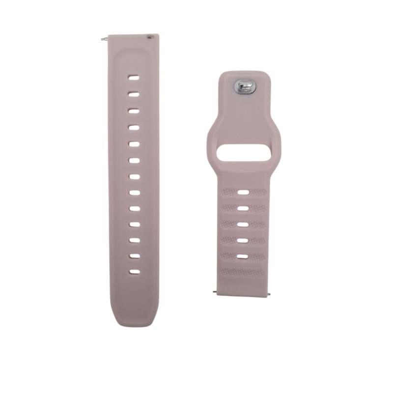 Ανταλλακτικό λουράκι Xiaomi Redmi Watch 5 Active / Watch 5 Lite / Huawei Watch GT 5 46mm Universal Silicone (22mm) Cream