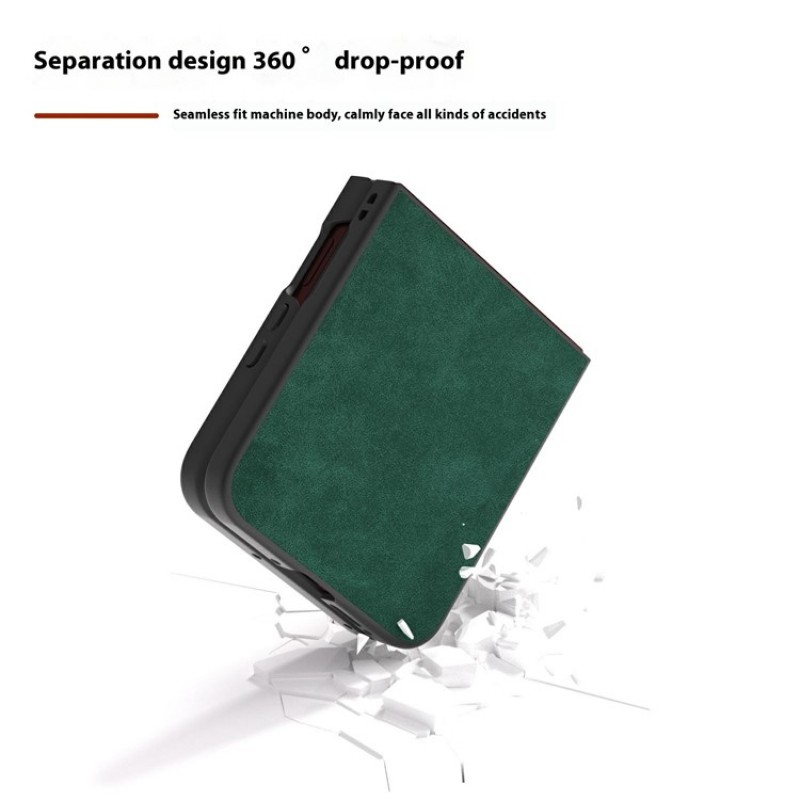 Θήκη PU Leather Case Motorola Razr 60 Ultra Green