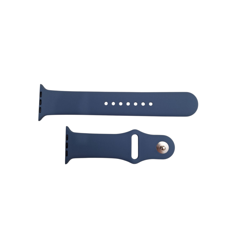 Ανταλλακτικό λουράκι QuickFit Apple Watch 1/2/3/4/5/6/SE/7/8 (42/44/45/49mm) Silicone Alaskan Blue