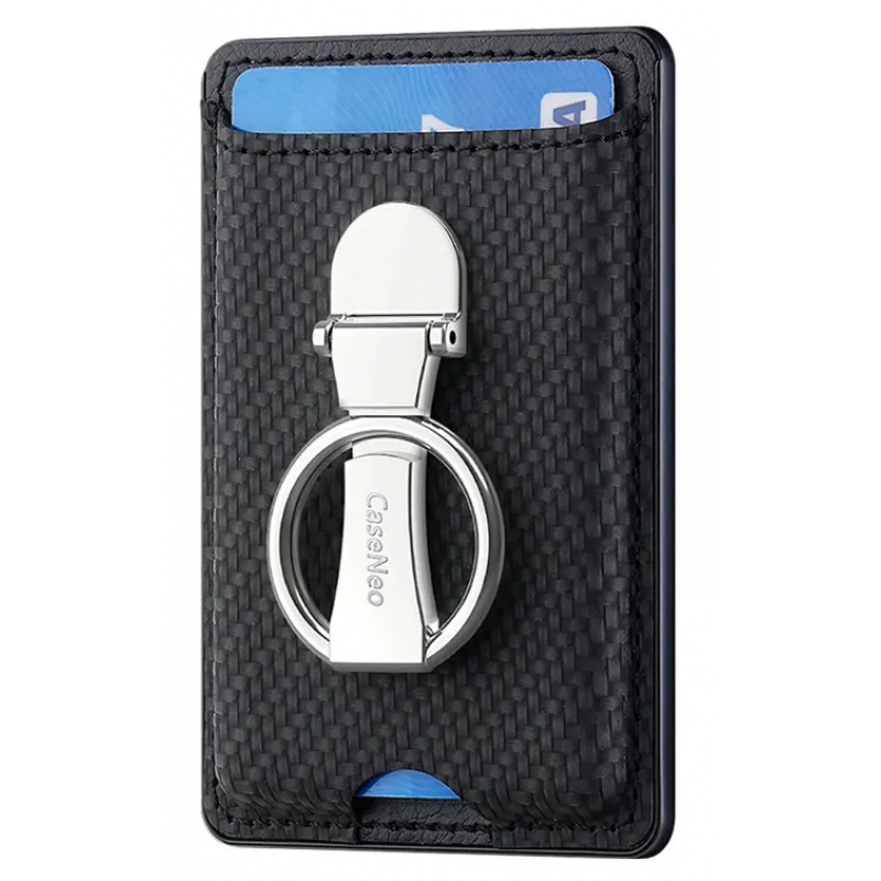Universal Card Holder with Sticker 3M Αυτοκόλλητο με θήκη για κάρτες Black