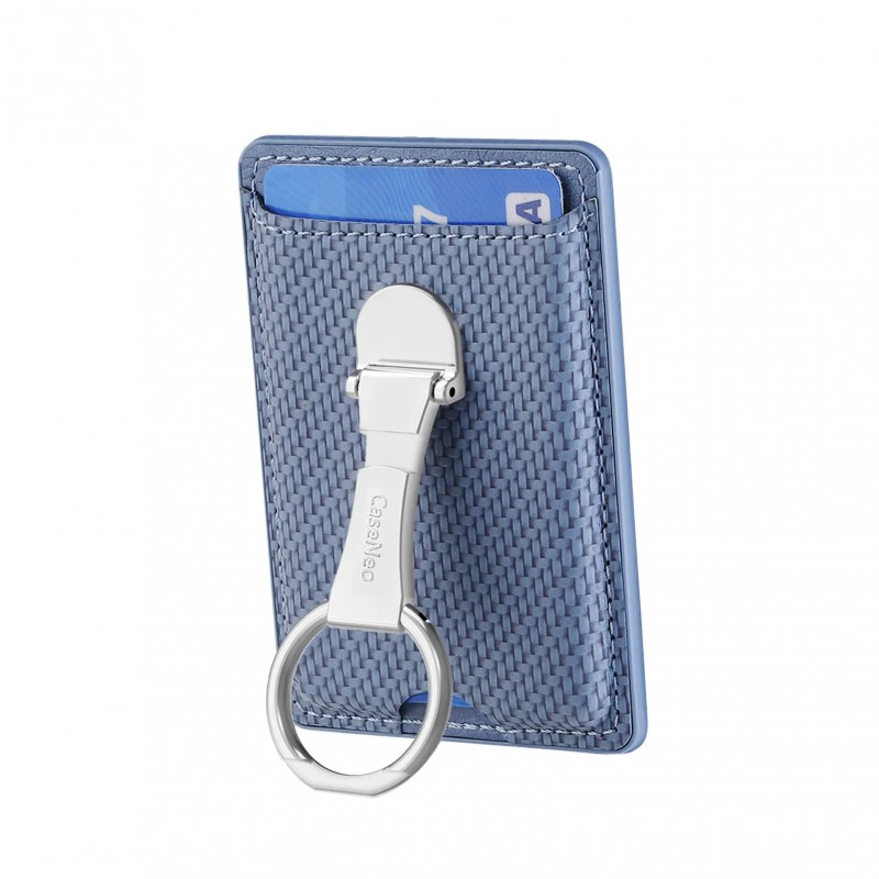 Universal Card Holder with Sticker 3M Αυτοκόλλητο με θήκη για κάρτες Black