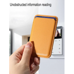Universal Card Holder με Magsafe ή Ring Sticker με θήκη για κάρτες Black