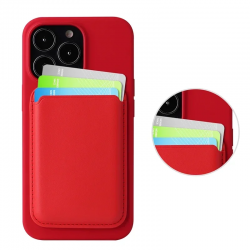 Universal Card Holder με Magsafe ή Ring Sticker με θήκη για κάρτες Black