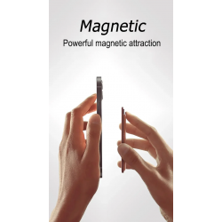 Universal Card Holder με Magsafe ή Ring Sticker με θήκη για κάρτες Black
