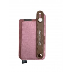 Universal Card Holder με Magsafe ή Ring Sticker με Holder και θήκη για κάρτες Pink
