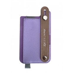 Universal Card Holder με Magsafe ή Ring Sticker με Holder και θήκη για κάρτες Purple