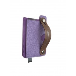 Universal Card Holder με Magsafe ή Ring Sticker με Holder και θήκη για κάρτες Purple