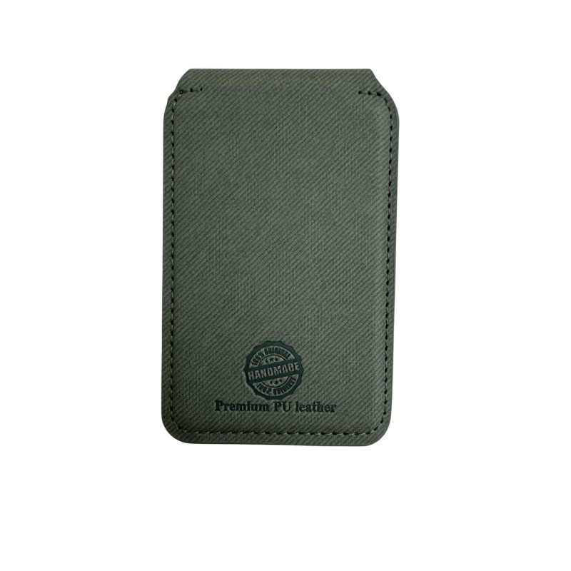 Universal Card Holder με Magsafe/Ring Sticker Ultra thin Green