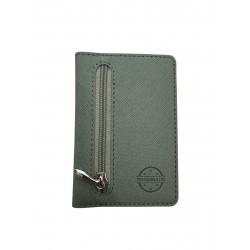 Universal Card Holder with Sticker 3M Αυτοκόλλητο Zipper Green