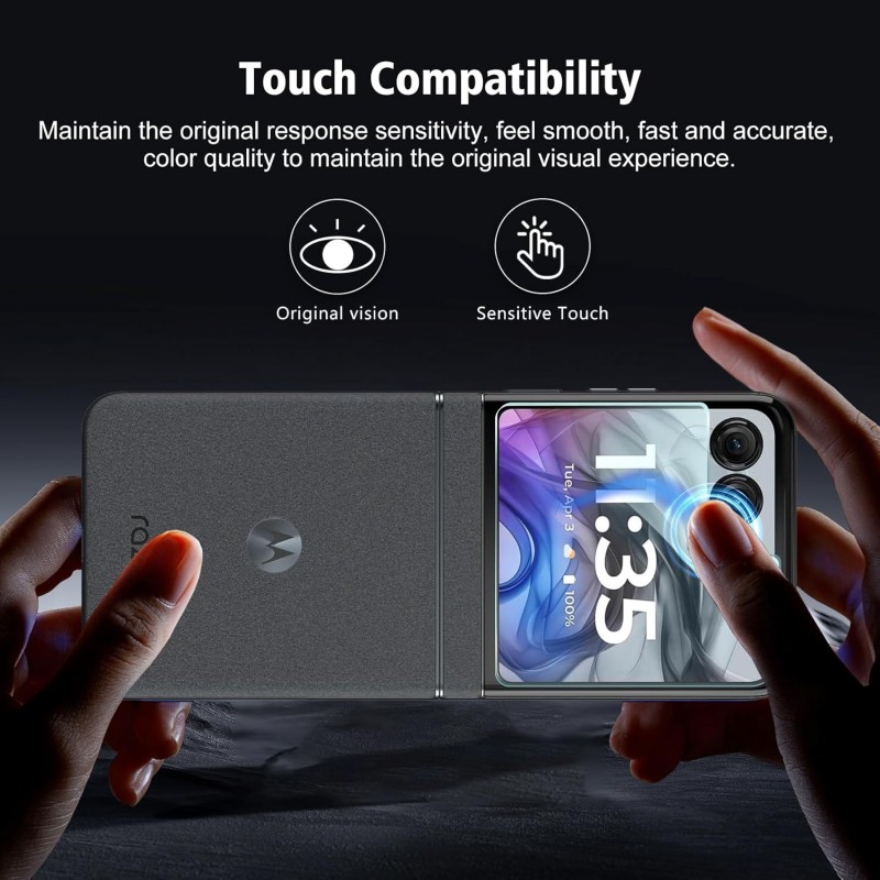 Γυαλί Προστασίας Outer Screen Motorola Razr 60 Ultra Tempered Glass 9H AntiCrash / AntiShock 