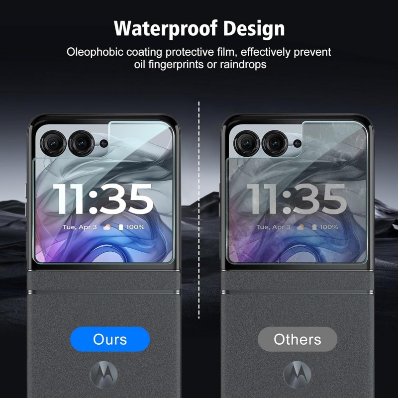 Γυαλί Προστασίας Outer Screen Motorola Razr 60 Ultra Tempered Glass 9H AntiCrash / AntiShock 