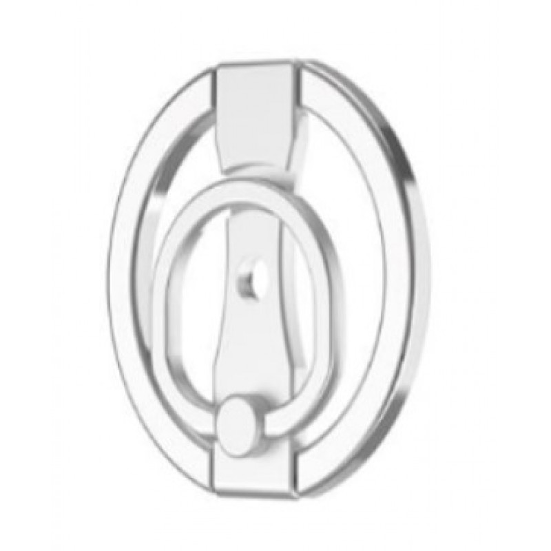 Halo μαγνητικός δακτύλιος Sticker Magnetic Holder Round Silver
