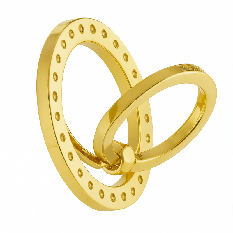 Halo μαγνητικός δακτύλιος Sticker Magnetic Holder Round Gold