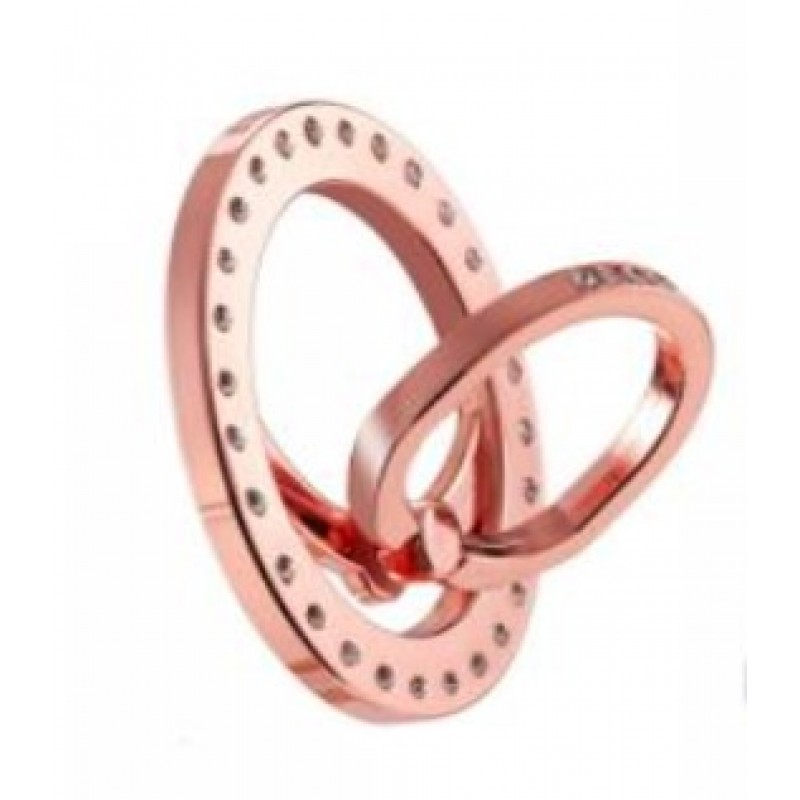 Halo μαγνητικός δακτύλιος Sticker Magnetic Holder Round Pink