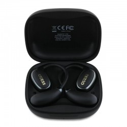 Ακουστικά Guess Satin Classic Logo OWS Wireless Earphones Black Ακουστικά Guess Satin Classic Logo OWS Wireless Earphones Black