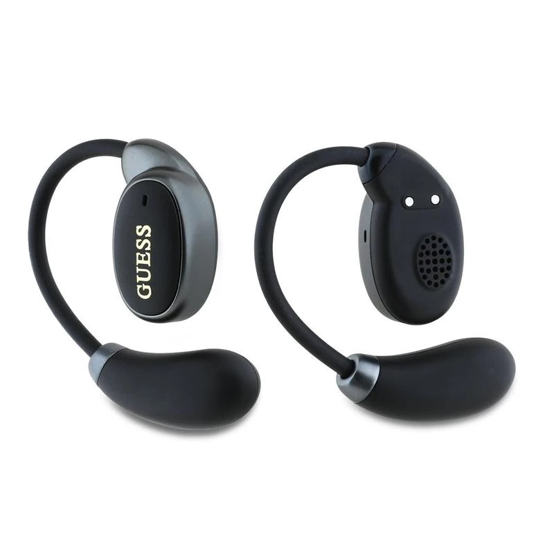 Ακουστικά Guess Satin Classic Logo OWS Wireless Earphones Black Ακουστικά Guess Satin Classic Logo OWS Wireless Earphones Black